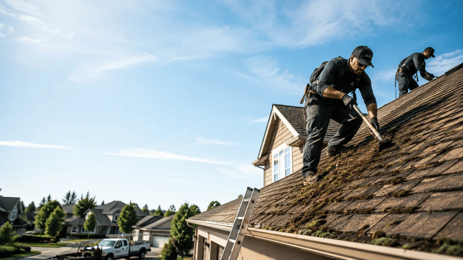 Roof Moss Removal in Dyer, TN near me